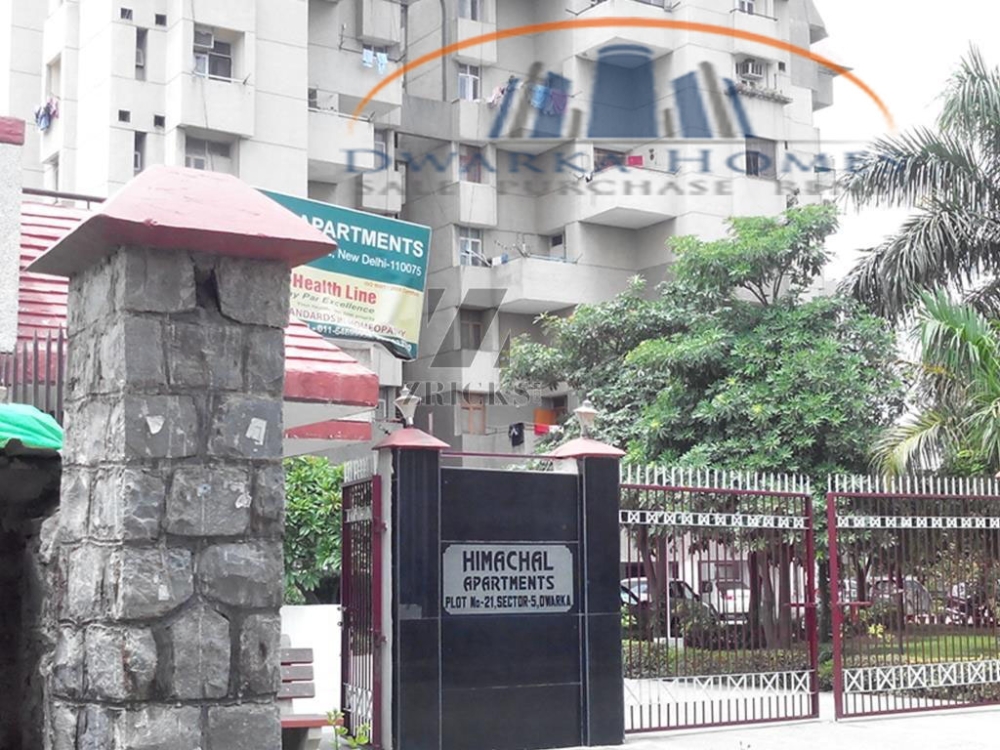 3 bhk flat for sale in Himachal Apartment Sector 5 Dwarka, Delhi